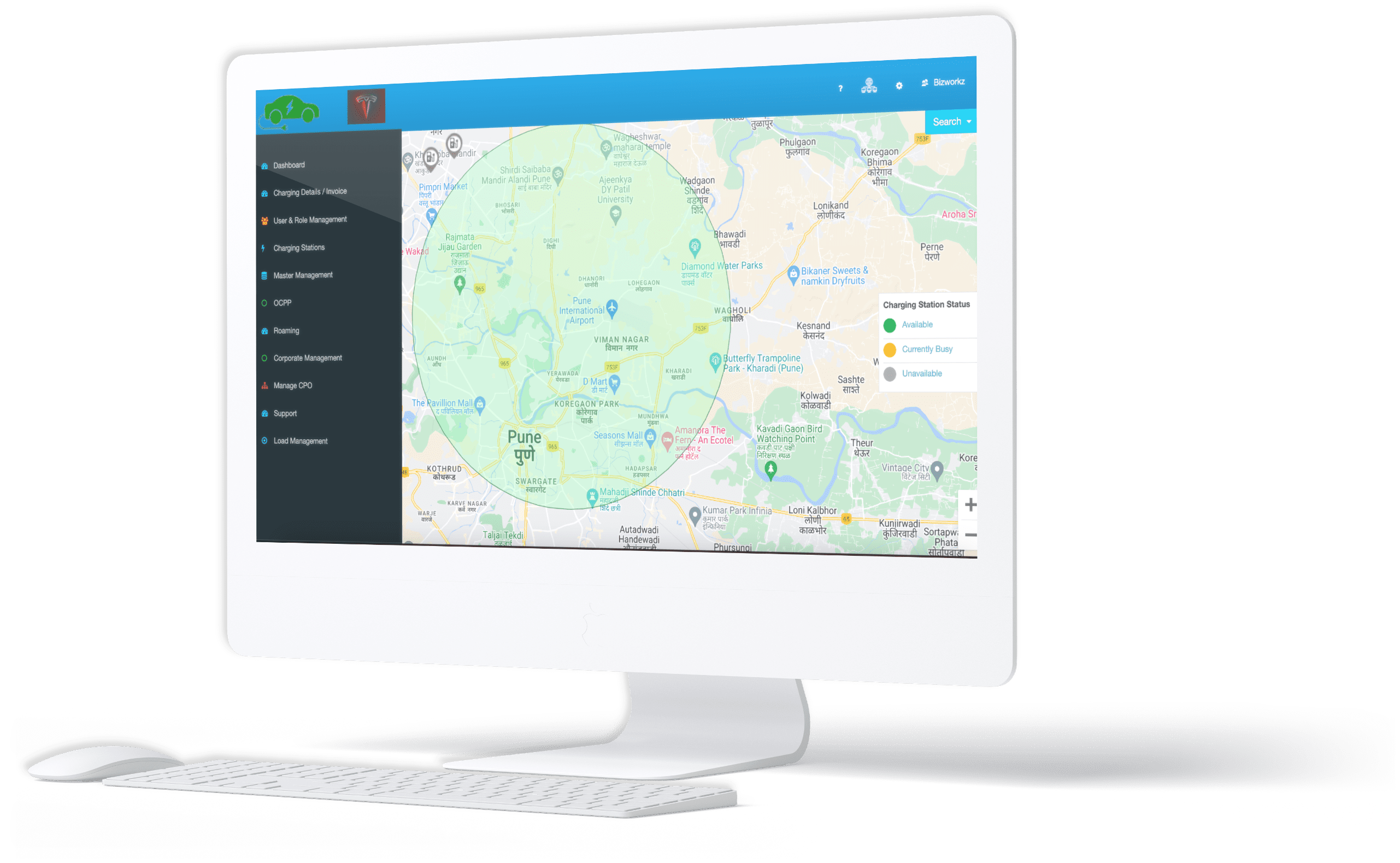 ElectreeFi EV Charging Management Platform | Charging Management System (CMS)