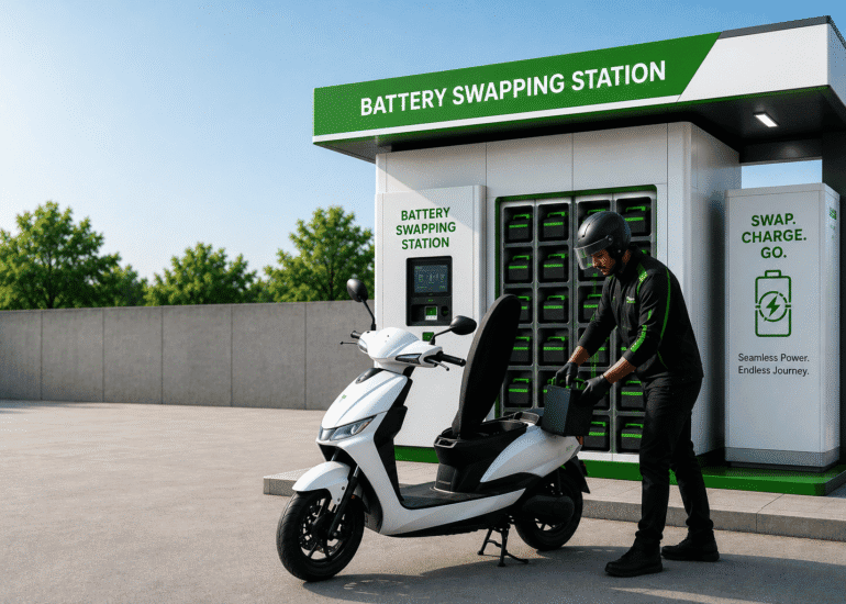 Battery Swapping Station Setup Services