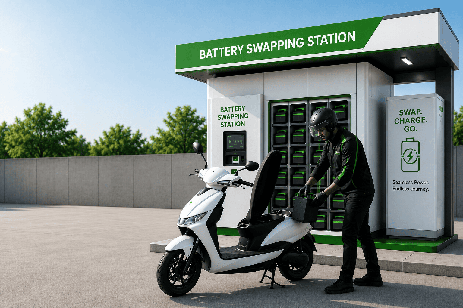Battery Swapping Station Setup Services