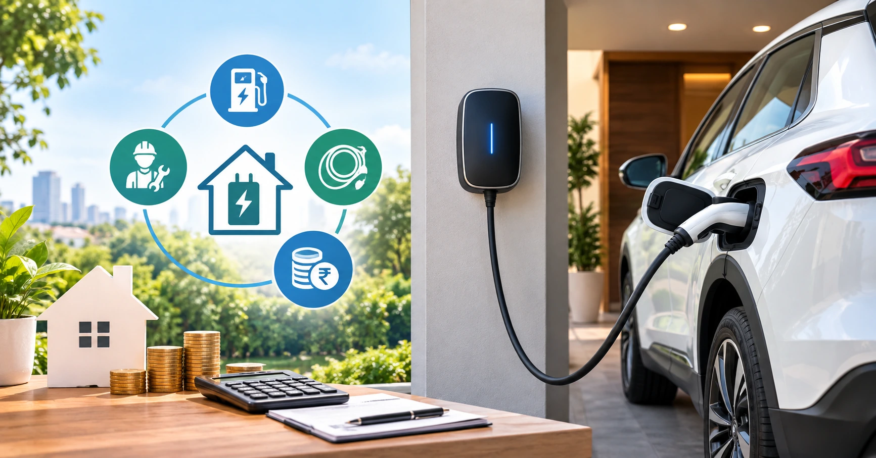EV Home Charging Setup