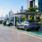 EV charging infrastructure for commercial parking Mumbai