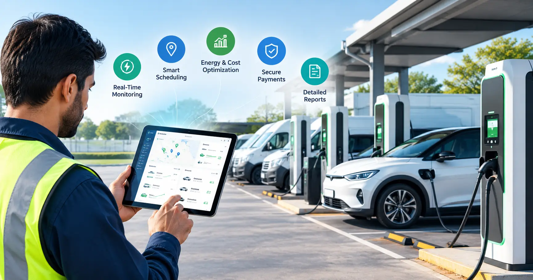 EV Fleet Charging Management Software