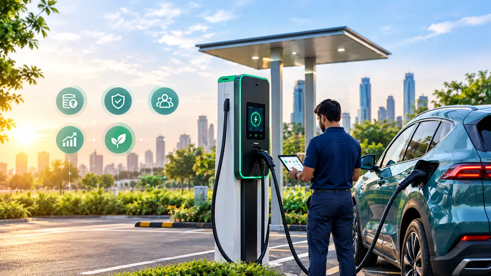 ev charging station